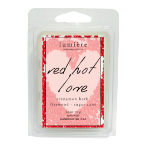 red hot love wax melt