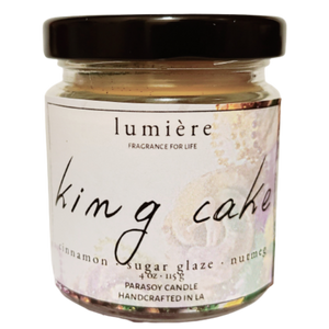 king cake candle