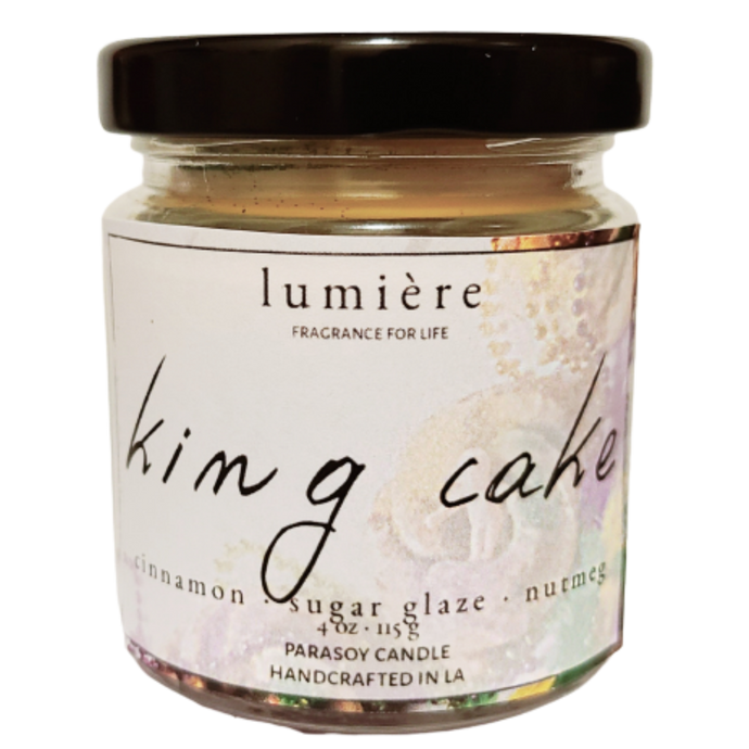 king cake candle